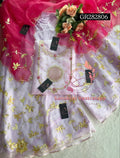 GHARARA  SET IN lavender pink   | GOTA PATTI ZARDOSHI HANDWORK WORK 3 PC ORGANZA GHARARA GR282806