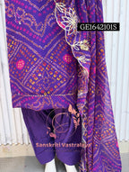 GEORGETTE Zardogi Handwork 3pc STICHED Suit jaipuri GOTA PATTI  GE1642101s