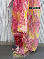 ORGANZA Zardogi Handwork 3pc STICHED Suit jaipuri GOTA PATTI  OR1652101s