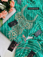 GEORGETTE Zardogi Handwork 3pc Unstitched Suit jaipuri  GE1680001