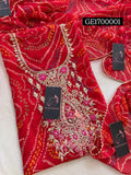 GEORGETTE Zardogi Handwork 3pc Unstitched Suit jaipuri  GE1700001
