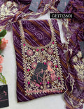 GEORGETTE Zardogi Handwork 3pc Unstitched Suit jaipuri  GE1712601