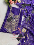 GEORGETTE Zardogi Handwork 3pc Unstitched Suit jaipuri  GE1722801