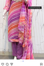 GEORGETTE Zardogi Handwork LAVENDER 3pc STICHED Suit jaipuri GOTA PATTI  GE1693403s