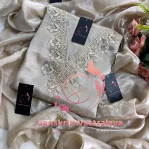 Jimmy choo fabric kurta with zardogi handwork