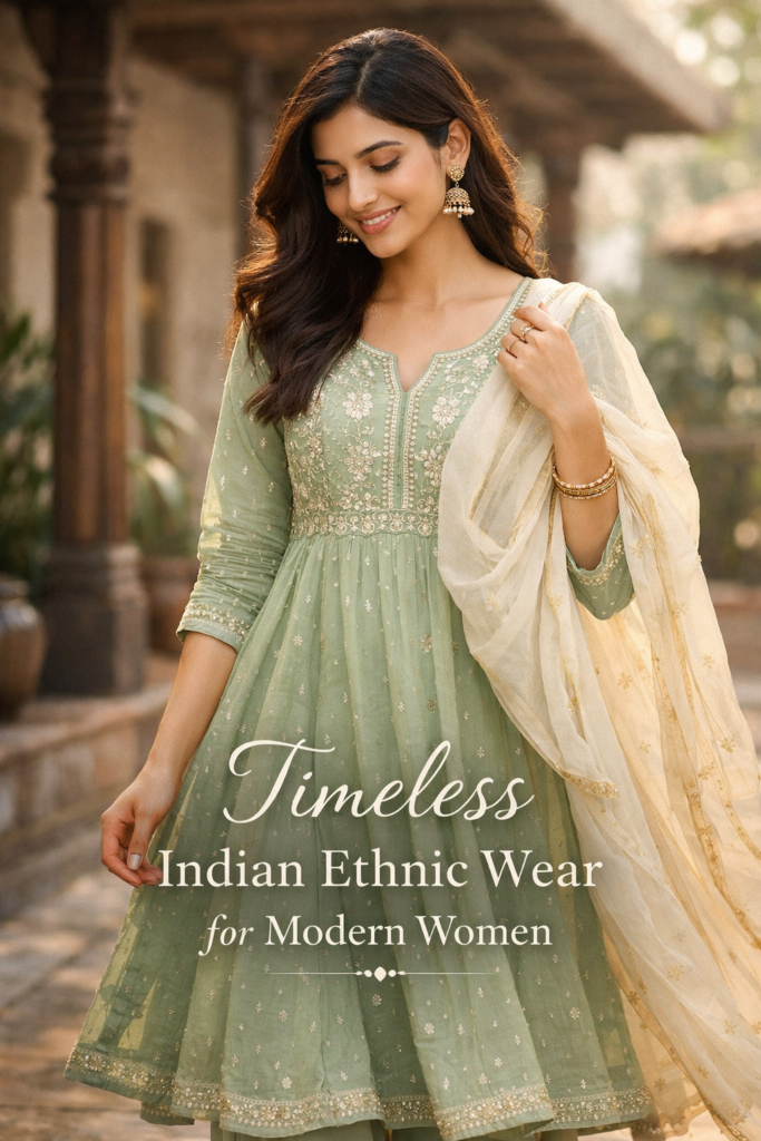 Indian ethnic wear for modern women – Sanskriti Vastralaya